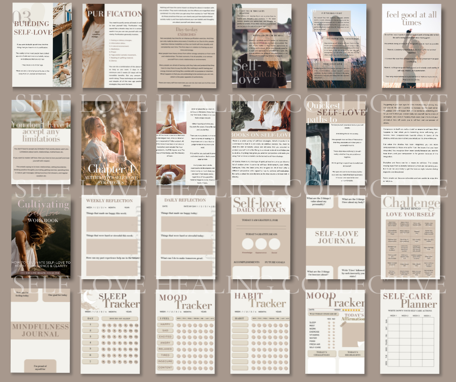 Cultivating Self-Love Ebook & Workbook
