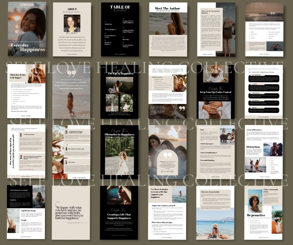 Finding Everyday Happiness Ebook & Workbook
