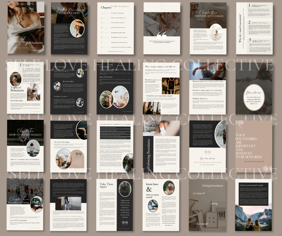 Setting Healthy Boundaries Ebook & Workbook