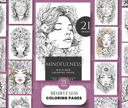 Mindfulness Coloring Book Volume 1